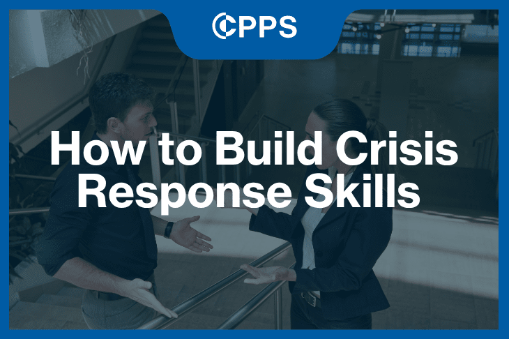 A graphic for the blog post How to Build Crisis Response Skills That Hold Up When It Matters
